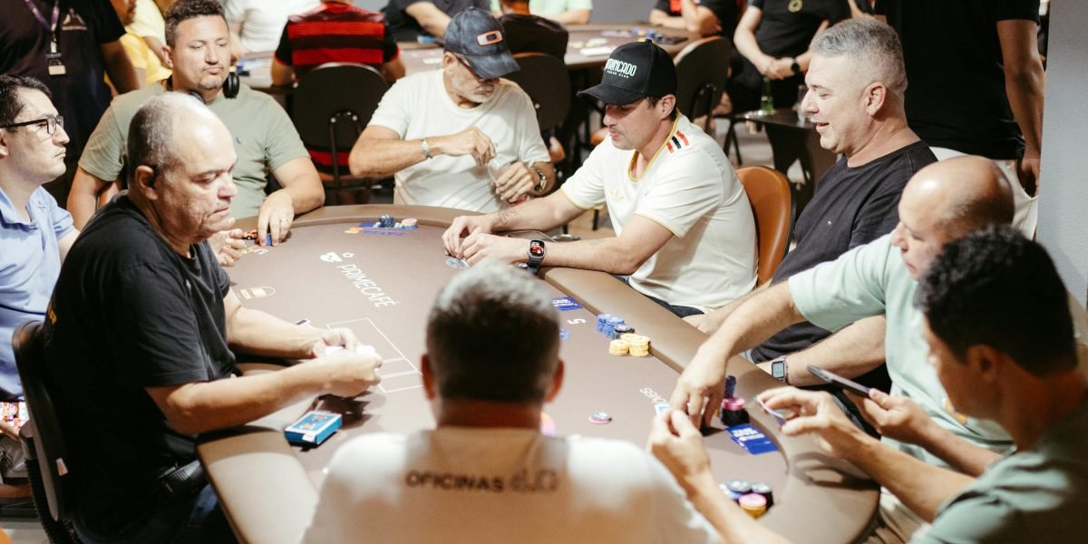 A visual representation of an experienced poker player, reflecting the character L.C. Cheever.