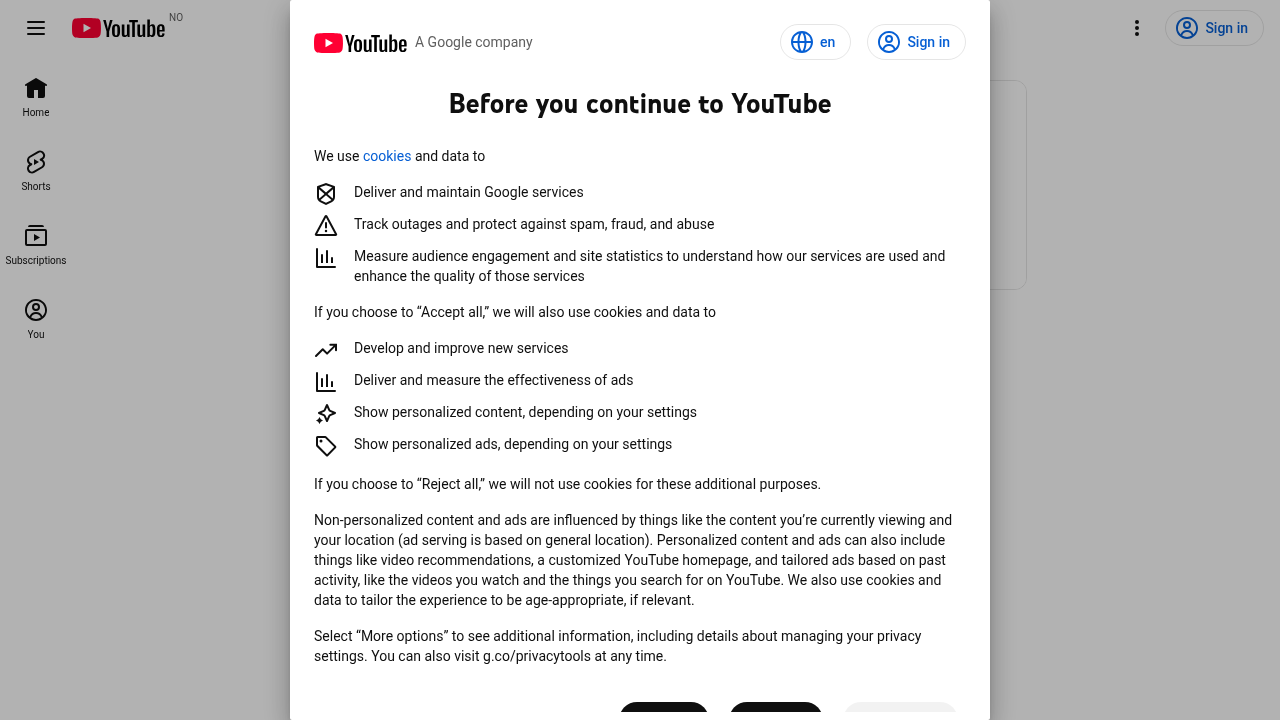 A screenshot of the YouTube homepage, a platform frequently referenced for pop culture discussions and film trailers related to Lindsay Lohan's work.